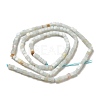 Natural Flower Amazonite Beads Strands G-B064-A21-3