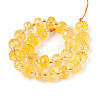 Heated Natural Citrine Beads Strands G-N327-08A-11-3