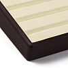 Slotted PU Leather & Wood Display Stands ODIS-H003-01B-4