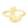 Rack Plating Brass Open Cuff Rings RJEW-S394-01G-L-1