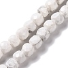Natural Howlite Beads Strands G-G001-B02-06-1