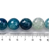 Natural Dragon Veins Agate(Dyed & Heated) Beads Strands G-K390-A07-01-5