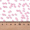 DIY Craft Beads 6/0 Ceylon Round Glass Seed Beads X-SEED-A011-4mm-145-4