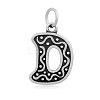 Letter 316 Stainless Steel Pendants STAS-I063-04-1