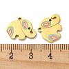 304 Stainless Steel Charms STAS-L022-175G-3