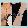 12Pcs 12 Constellations Epoxy Resin Pendants FIND-TAC0027-38-9