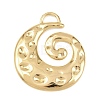 304 Stainless Steel Big Pendants X-STAS-Z180-01G-01-1