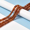 Natural Fire Crackle Agate Beads Strands G-G0004-A01-B-2