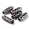 Tibetan Style dZi Beads TDZI-E004-22-2