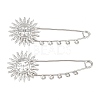 Sun 304 Stainless Steel Safety Pins Brooch Findings SA-CBA098D-13E-P-1