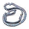 Electroplated Non-magnetic Synthetic Hematite Beads Strands G-C106-B01-02B-2