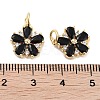 Brass Micro Pave Cubic Zirconia Charms KK-C051-01G-01-3