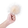 Fluffy Pom Pom Sewing Snap Button Accessories SNAP-TZ0002-B01-17