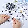 300Pcs 2 Styles Acrylic Beads OACR-PA0001-72-3