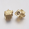 Ion Plating(IP) 304 Stainless Steel European Beads STAS-J022-111G-1