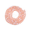 Electroplate Glass Beads Strands EGLA-A044-T3mm-L21-3