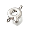 Brass Connector Charms KK-P295-01P-Q-2
