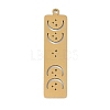 304 Stainless Steel Pendants STAS-L279-024G-1