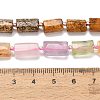 Natural Mixed Gemstone Beads Strands G-F836-B02-01-6