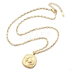 304 Stainless Steel Constellation Pendant Necklaces LS-NJEW-K392-01G-04-5