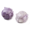 Natural Lepidolite/Purple Mica Stone Carved Figurines DJEW-L023-C11-2