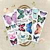 3 Sheets 3 Styles PVC Waterproof Decorative Stickers DIY-WH0404-004-8