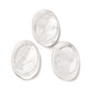 Natural Quartz Crystal Oval Worry Stone G-R487-01B-1