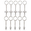 Tibetan Style Alloy Keychain KEYC-JKC00555-01-1