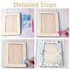 DIY Ocean Theme Photo Frame Making Kit DIY-OC0010-13-4