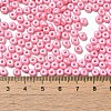 Baking Paint Luster Glass Seed Beads SEED-B001-04A-01-4