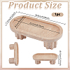 Natural Marble Jewely Display Tray AJEW-WH0709-086A-3