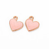 Alloy Enamel Charms X-ENAM-S113-18E-2