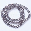 Electroplate Glass Beads Strands EGLA-A034-T3mm-A09-2