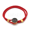 Constellation Nylon Cords Multi-strand Bracelets BJEW-U016-01B-10-4