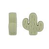 20Pcs Cactus Food Grade Eco-Friendly Silicone Focal Beads JX906C-1