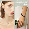 3400Pcs 6 Styles ABS Plastic Imitation Pearl Beads KY-SP0001-51-4