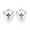 Tibetan Style Alloy Charms TIBE-N013-15AS-1