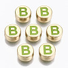 Alloy Enamel Beads X-ENAM-S122-029B-RS-1