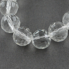 Transparent Glass Bead Strands GLAA-R095-12mm-15-1