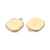 304 Stainless Steel Pendant Cabochon Settings STAS-N108-73G-2