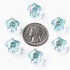 1-Hole Transparent Acrylic Buttons MACR-S373-129-C07-7