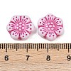 Bohemia Czech Pressed Glass Beads GLAA-I061-08B-3