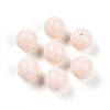 Opaque Solid Color Glass Beads GLAA-N007-10mm-A01-1