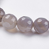 Natural Striped Agate/Banded Agate Beads Strands G-P364-06-10mm-3