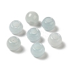 Natural White Jade(Dyed) European Beads G-N342-03R-1