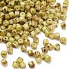 Picasso Glass Cylinder Seed Beads GLAA-C044-01C-1