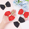   2 Sets 2 Colors Polyester Bowknot Shoe Decoration FIND-PH0010-25-3