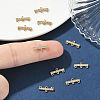 SHEGRACE Brass Micro Pave Pave Cubic Zirconia Chandelier Components Links XGRQ3D792-498G-4