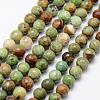 Natural Green Opal Beads Strands G-K209-05A-10mm-1