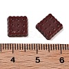 Luminous Resin Imitation Chocolate Decoden Cabochons RESI-K036-28A-02-3
